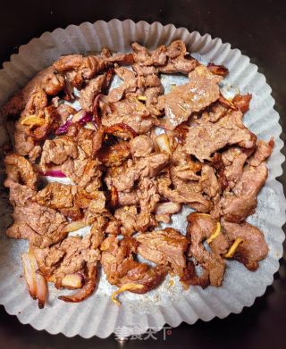 空气炸锅烤牛肉的做法步骤：7