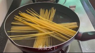沙茶牛肉炒意面的做法步骤：6