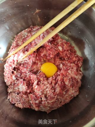 洋葱香菜牛肉包子的做法步骤：4