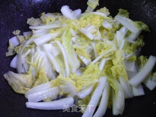 虾仁炒娃娃菜的做法步骤：10