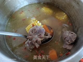 龙骨胡萝卜玉米汤的做法步骤：7