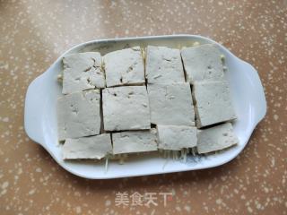 金针菇豆腐蒸牛肉的做法步骤：6