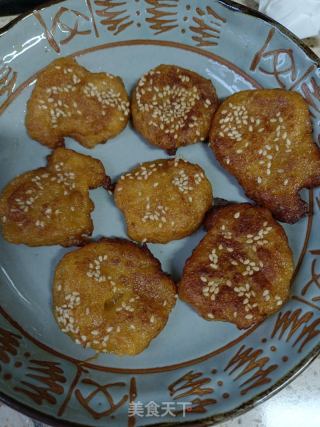 南瓜饼的做法步骤：6