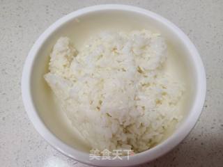 红椒洋葱鸡蛋炒米的做法步骤：5