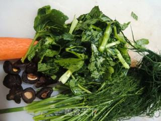 茴香馅素饺子的做法步骤：1