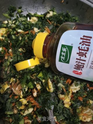 茴香馅素饺子的做法步骤：6