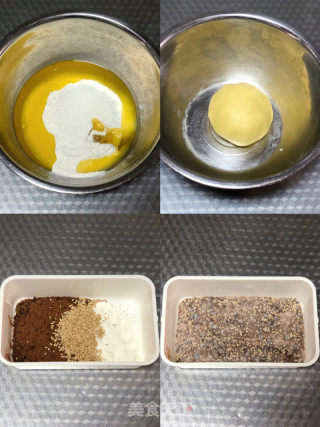 糖酥饼的做法步骤：1