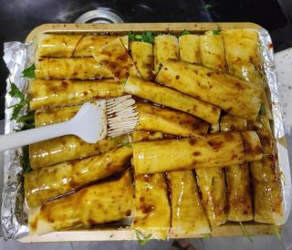 家庭版烤箱菜串的做法步骤：8