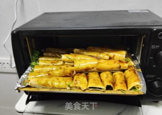 家庭版烤箱菜串的做法步骤：9