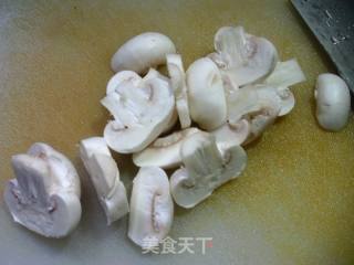 蘑菇鸡蛋炒青菜的做法步骤：6