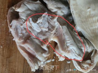 白油肚条的做法步骤：1
