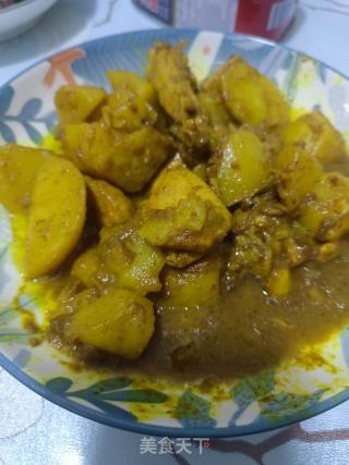 咖喱鸡肉土豆的做法步骤：12
