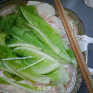 蚝油罗马生菜的做法步骤：4