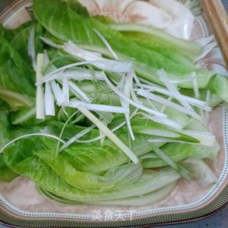 蚝油罗马生菜的做法步骤：6