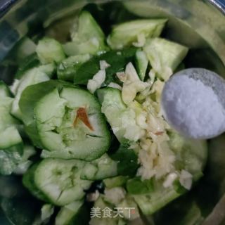 卤肉拍黄瓜的做法步骤：4