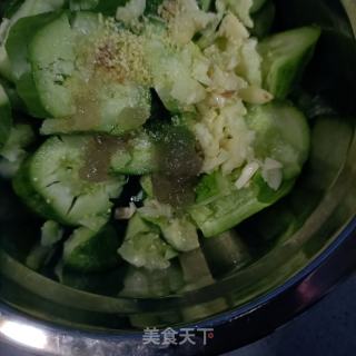 卤肉拍黄瓜的做法步骤：6