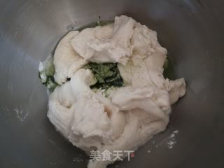 抹茶红豆面包卷的做法步骤：3