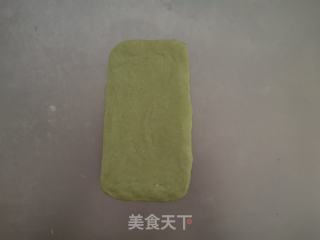 抹茶红豆面包卷的做法步骤：8