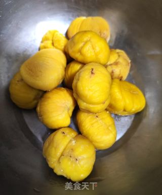 板栗淮山小米粥的做法步骤：3