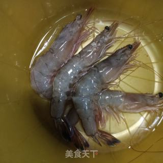 丝瓜鲜虾粥的做法步骤：4