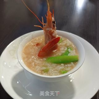 丝瓜鲜虾粥的做法步骤：13
