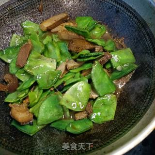 卤肉焖扁豆的做法步骤：7