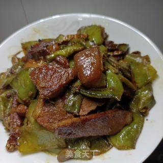 卤肉焖扁豆的做法步骤：9