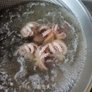 葱姜拌章鱼的做法步骤：6