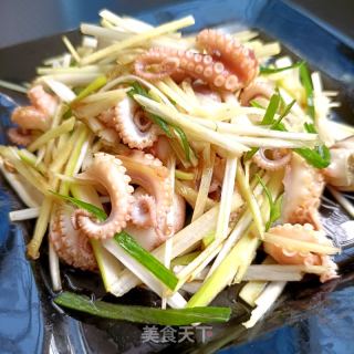葱姜拌章鱼的做法步骤：13