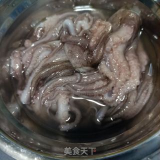 姜汁八爪鱼的做法步骤：1