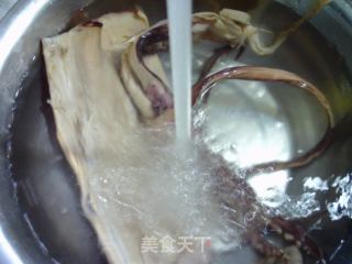 鱿鱼鲞蒸肉末的做法步骤：3