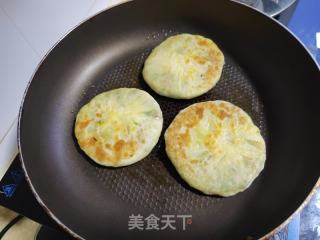 萝卜丝肉馅油煎饼的做法步骤：16