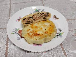 萝卜丝肉馅油煎饼的做法步骤：19
