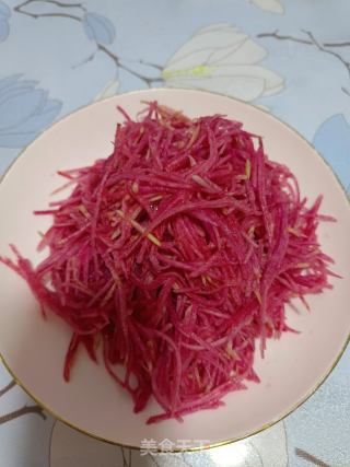 糖醋心里美的做法