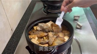 鲈鱼豆腐煲的做法步骤：14