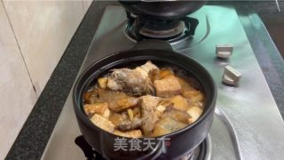 鲈鱼豆腐煲的做法步骤：15