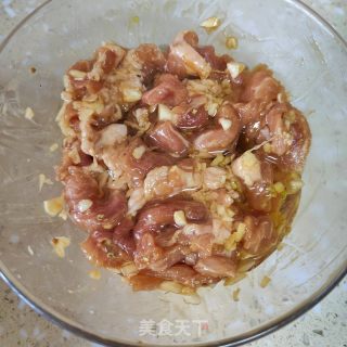 黄花菜蒸滑肉的做法步骤：6