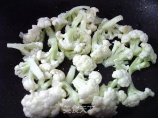 鱿鱼花菜羹的做法步骤：6