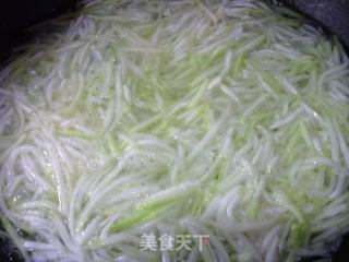 咸鸭蛋夜开花羹的做法步骤：7