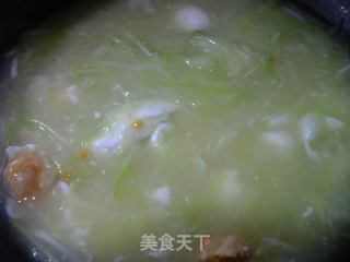 咸鸭蛋夜开花羹的做法步骤：12