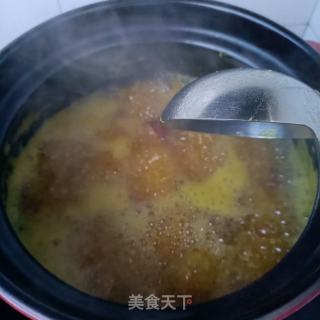 银栗南瓜小米粥的做法步骤：11
