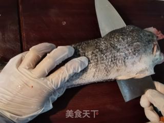 椒盐水煮鱼的做法步骤：4