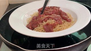 榨菜牛肉蒸米粉的做法步骤：9