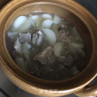 羊肉炖萝卜的做法步骤：8