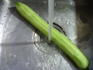 咸菜瘦肉夜开花羹的做法步骤：2