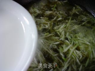 咸菜瘦肉夜开花羹的做法步骤：9