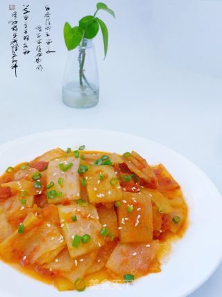 番茄炒冬瓜的做法步骤：1