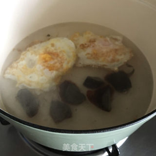 双蛋萝卜丝汤的做法步骤：6