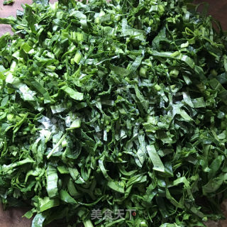 菠菜红萝卜菜团的做法步骤：3