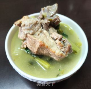 春菜骨头汤的做法步骤：8